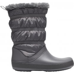 Crocs dámske snehule Crocband Winter Boot Charcoal od 52,00 ...
