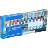 Temperové farby 12 ks + maliarska paleta zdarma-MOVEO