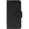Flipové puzdro TopQ pre Samsung S24 FE čierne