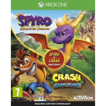 Crash Bandicoot N Sane Trilogy + Spyro Reignited Trilogy