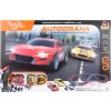 Made Autodráha 2 autá 2 ovládače s Charger