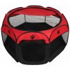 Merco Pet Octagonal ohrádka pre psy červená-čierna