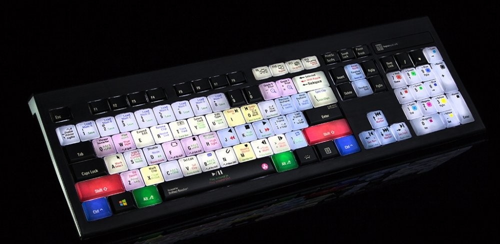 Logickeyboard Blackmagic DaVinci Resolve keyboard ASTRA 2 (PC)