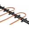 Sapho Sapho, Plastová T-lišta pre fixáciu kábla, 50cm, 35V2350009