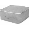 COMPACTOR Úložný box na odevy a prikrývky so zipsom Boston 46 x 46 x v.20,5 cm, textilný