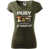 Dámske tričko Huby ma volajú (Tričko na hríby)