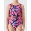 4F Dievčenské jednodielne plavky USWSF093 - Viacfarebná