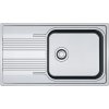 Franke Smart SRX 611-86 LB, 860x500 mm, nerezový drez 101.0395.055