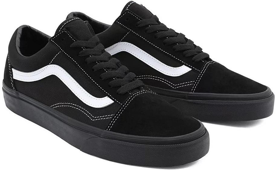 Vans Old Skool Suede/Canvas/Black/Black/True White