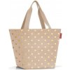 Reisenthel Shopper M Metallic Dots Coffee