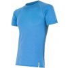 Tričko krátke pánske SENSOR MERINO ACTIVE modré XXL
