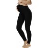 Tehotenské legíny Leggins long black - ITALIAN FASHION Farba: čierna, Veľkosť: L