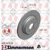 ZIMMERMANN Brzdový kotúč 400.3613.20