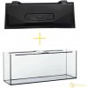 Diversa SET - Akvárium lepené + kryt Selecto Kryt: Kryt Selecto - LED WHITE, Rozmer: 100x40x40 160l 6mm