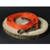 Palkar vodítko prepínacie z popruhu pre psov 250 cm x 16 mm oranžová (Palkar vodítko prepínacie z popruhu pre psov 250 cm x 16 mm oranžová)