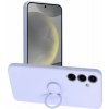 OEM Puzdro SILICONE RING pre SAMSUNG S24 Plus fialové