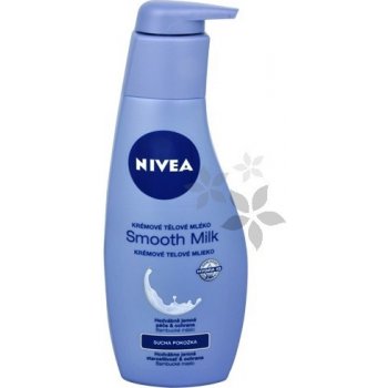 Nivea Body Smooth Milk krémové telové mlieko pre suchú pokožku 400 ml od  5,49 € - Heureka.sk
