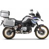 Kompletná sada hliníkových kufrov SHAD TERRA, 48 litrový vrchný kufor, 47/47 litrový bočné kufre, vrátane montážnej sady a platni SHAD BMW F750 GS / F850 GS