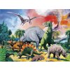RAVENSBURGER Puzzle Mezi dinosaury XXL 100 dílků