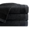 Uterák Vito Čierny 50x90 cm – luxusný mäkký uterák, vysoká gramáž, moderný dizajn