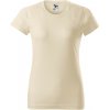 MALFINI Tričko Basic 134, krátký rukáv, dámské MAL-1342113 S Mandlová