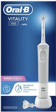 Oral-B Vitality 100 Sensi UltraThin White od 25,9 € - Heureka.sk