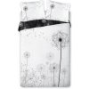 Faro Obliečky Púpava čiernobiele Bavlna 140x200 70x90
