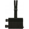 Nosič stehenný BRANDIT Molle Leg Panel - čierny