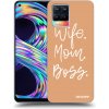 Picasee silikónový čierny obal pre Realme 8 4G - Boss Mama