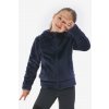 QUECHUA Detská turistická mikina NH500 fleecová 2 - 6 rokov modrá 89-95 cm