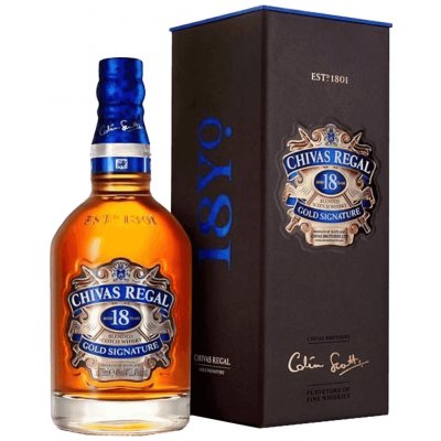 Chivas Regal 18y 40% 0,7 l (tuba)