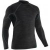 NRS Men Hydroskin 0.5 LS triko černá XL; Černá tričko