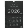 Kalendár na vlastné foto NÁSTENNÝ VEĽKÝ 2025 čierny