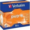 Verbatim DVD-R 4,7GB 16x, 5ks