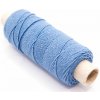 Pružná niť - gumička - viac farieb šedomodrá