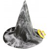 Klobúk čarodejnice s pavučinou pre dospelých