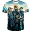 Detské tričko Jack Sparrow Piráti z Karibiku 5 130 - 140 cm