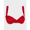 4F BIKINI TOP F042 Horný diel plaviek US XL 4FWSS24UBKTF042 RED