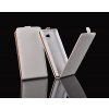 ForCell Púzdro Slim Flip Flexi - Sony Xperia Z3 - biele