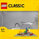 Príslušenstvo k legu LEGO® Classic 11024 podložka sivé