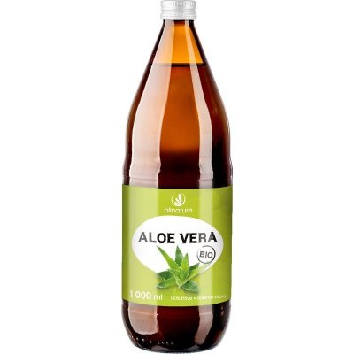 Allnature Aloe vera BIO 100 % šťava v BIO kvalite 1000 ml