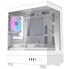 Počítačová skříň Darkflash DB330M + 3 ventilátory aRGB (bílá)