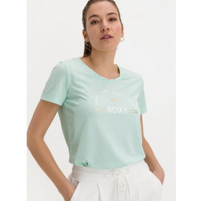 Roxy T shirt with print Women šedá kaki