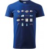 Očný lekár ikony - Klasické pánske tričko vyššej gramáže - 3XL ( Kráľovská modrá )