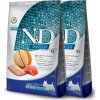 Farmina N&D dog OCEAN adult mini, salmon, cod & cantaloupe melon 2 x 7 kg
