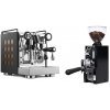 Rocket Espresso Appartamento, black/copper + Eureka Mignon Libra 65 All Purpose, CR black