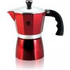 Kávovar na espresso pre 2 osoby Berlingerhaus Metallic Line Burgundy BH-6476