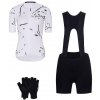 RIVANELLE Cyklistický mega set - PASSION - čierna/biela