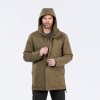 QUECHUA Pánska nepremokavá zimná bunda - parka na turistiku SH500 do -10 °C S