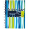 Špirálový zošit, A6, linajkový, 100 strán, PUKKA PAD Stripe Jotta